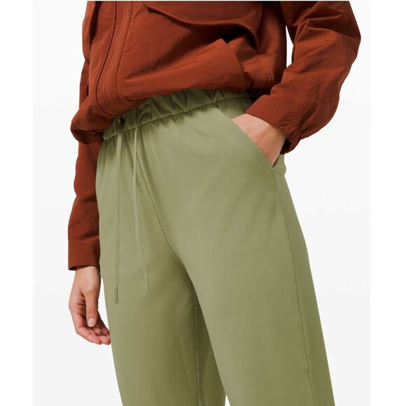 Lululemon Keep Moving High Rise Full Length Pull On Pant Rosemary Green Size 2 - Picture 6 of 12